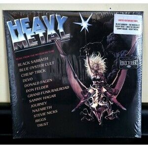 SEALED Heavy Metal Soundtrack (2-LP) 1981/2021, Rocktober Limited Ed Red Vinyl